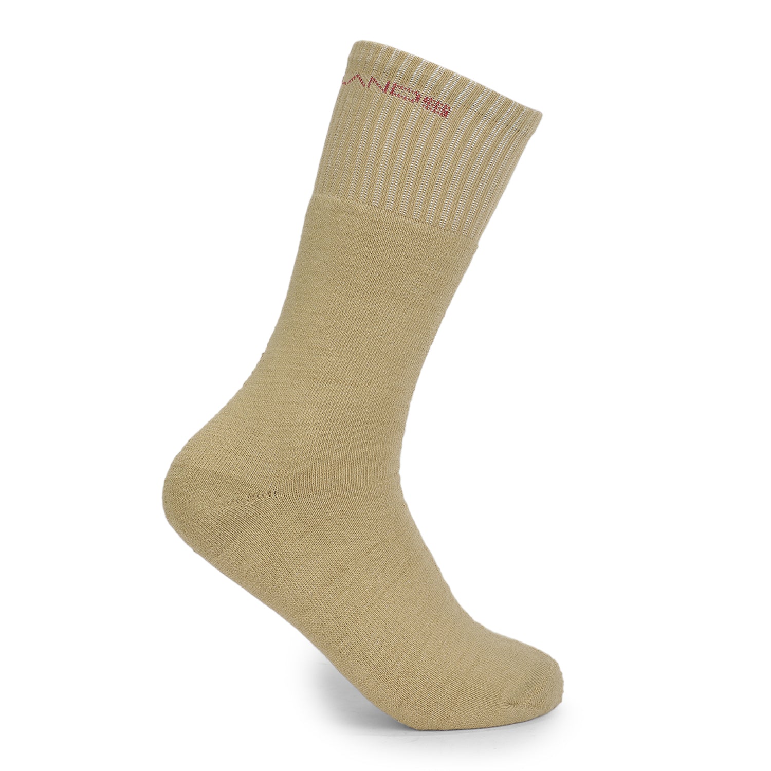 SOCKS TRISH CREW KHAKHI (1 PAIR)