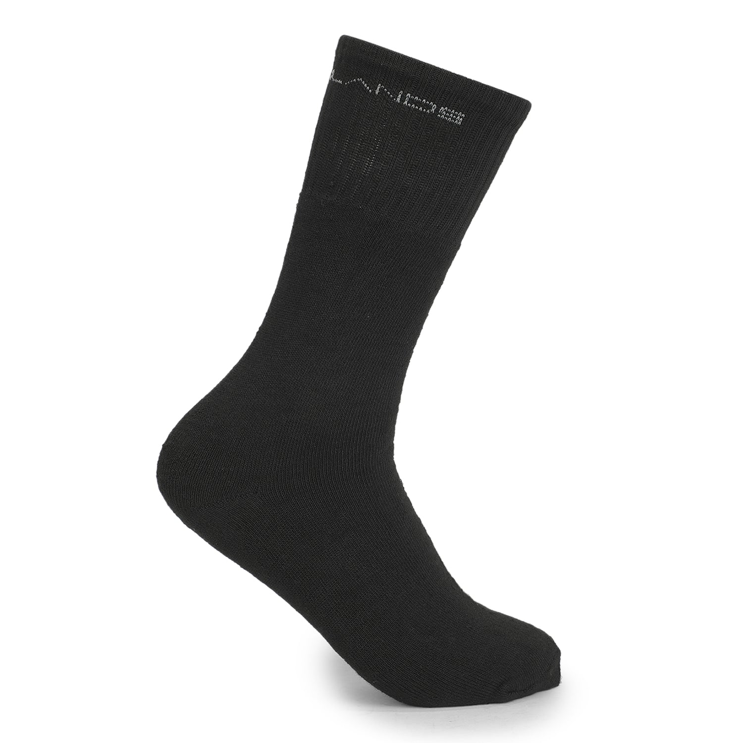 SOCKS TRISH CREW BLACK (1 PAIR)