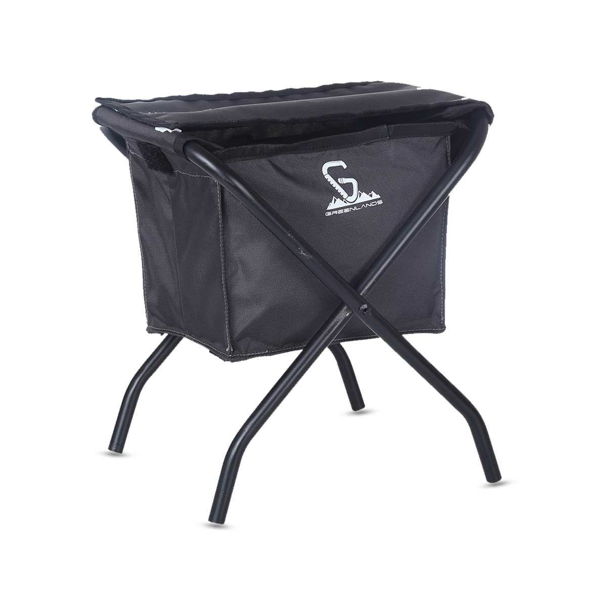 Camping Storage Bin 15 Mild Steel Grey