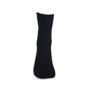 GreenLands QUADRA Crew Socks (Pack of 3) for Stylish Everyday Comfort Black Color