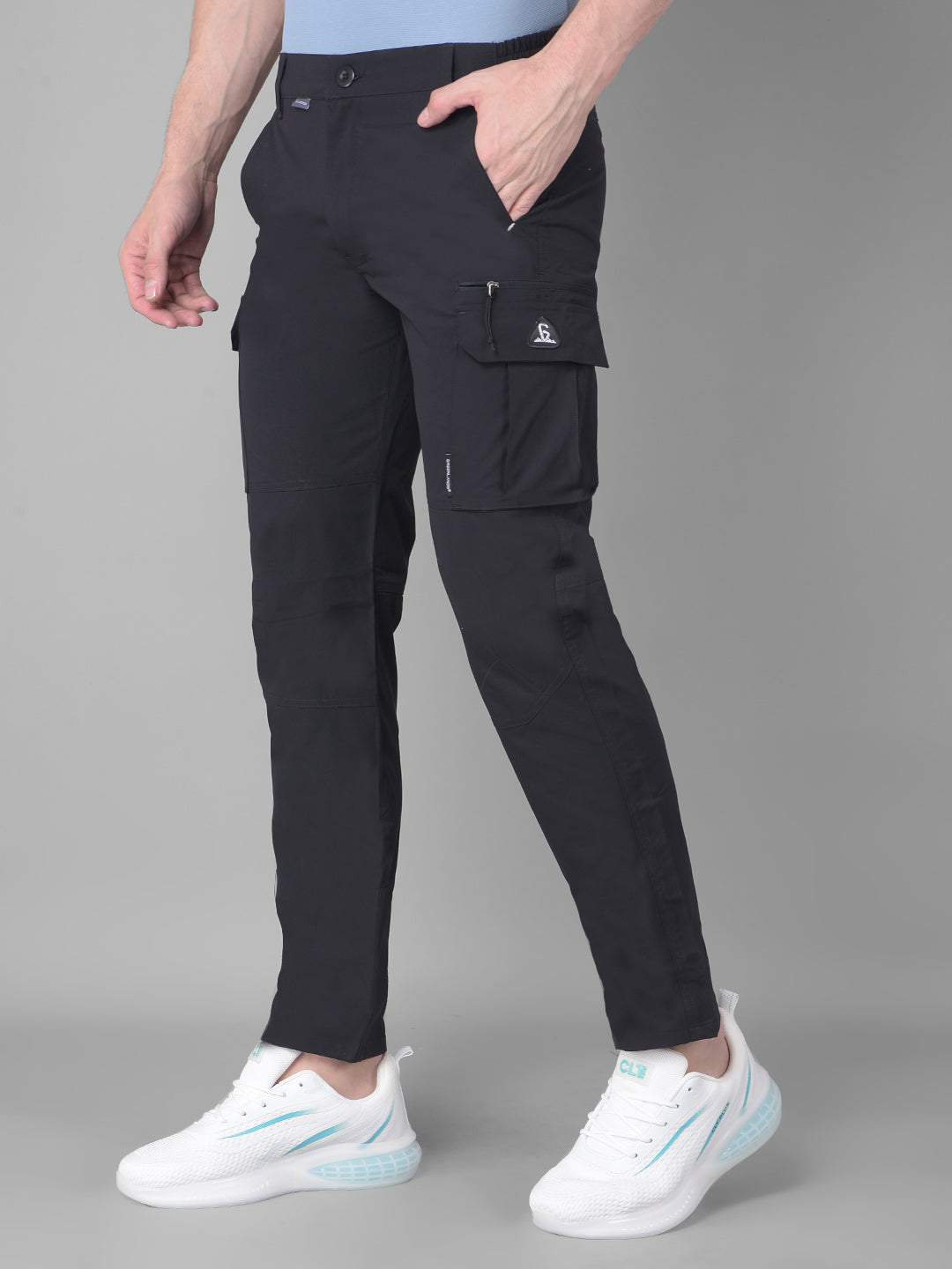GreenLands QUADRA Trouser Black Color Side View