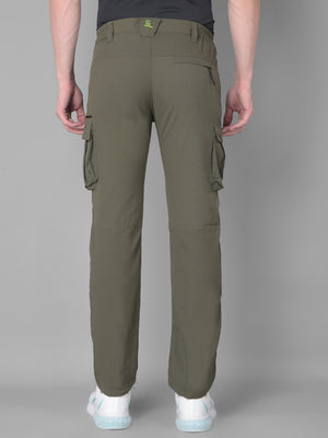 GreenLands QUADRA Trouser Olive Color Backside View