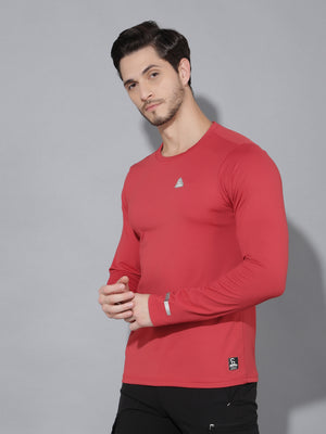 GreenLands T-Shirt FS TRISH R Maroon Color Side View