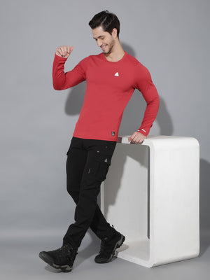 GreenLands T-Shirt FS TRISH R Maroon Color front View