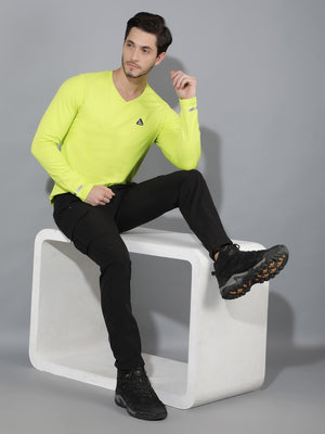 GreenLands T-Shirt FS TRISH V F Green Color Front View