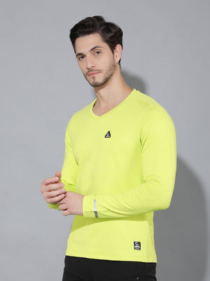 GreenLands T-Shirt FS TRISH V F Green Color Side View