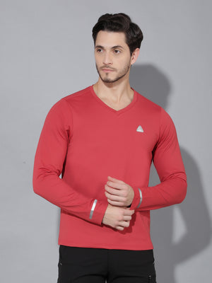 GreenLands T-Shirt FS TRISH V Maroon Color