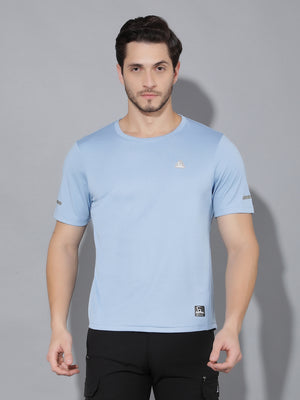GreenLands T-Shirt HS KNIT R Sky Blue Color