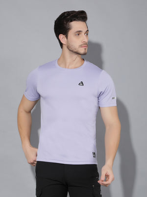 GreenLands T-Shirt HS STRIA R Purple Color