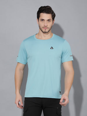 GreenLands T-Shirt HS STRIA R Sea Blue Color