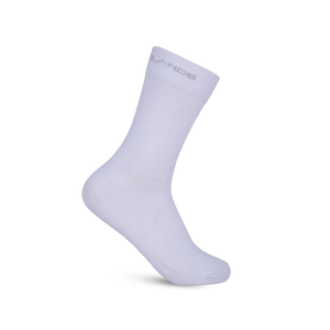 GreenLands TRISH Crew Socks (Pack of 3) for Everyday Luxury White Color