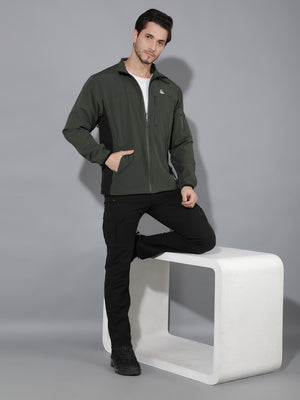 GreenLands Windbreaker DUO Olive Color Closer