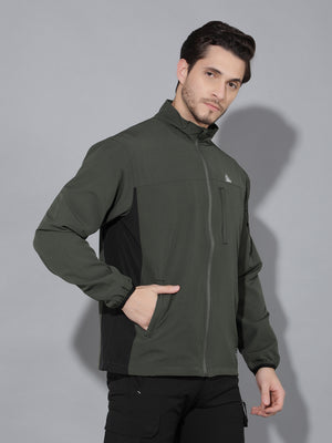 GreenLands Windbreaker DUO Olive Color Site View