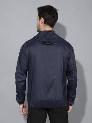 GreenLands Windcheater UNO Teal Blue Color Backside View