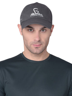 Greenlands Adjustable Cotton fabric Trish Cap Grey Color for Outdoor Adventure