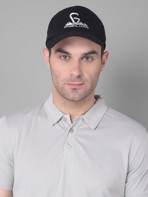 Greenlands Adjustable Quadra Cotton fabric Cap Black Color for Outdoor Adventure