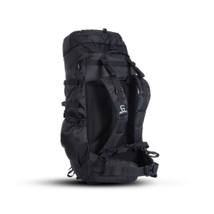 Greenlands Axido Adventure Rucksack Black Color 50 Litres Backside View