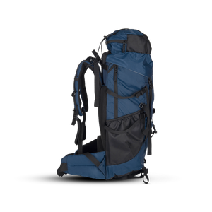 Greenlands Axido Adventure Rucksack Navy Color 50 Litres Side View
