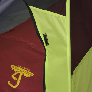 Greenlands Camping Tent for Intimate Adventures in Nature Green Color Inside View