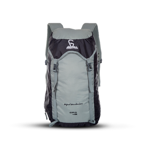 Greenlands Cria Adventure Travel Rucksack Bag Grey Color 45 Litres Front View