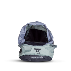 Greenlands Cria Adventure Travel Rucksack Bag Grey Color 55 Litres Inside View