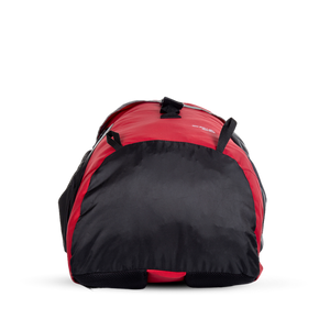 Greenlands Cria Adventure Travel Rucksack Bag Red Color 50 Litres Front and Bottom View