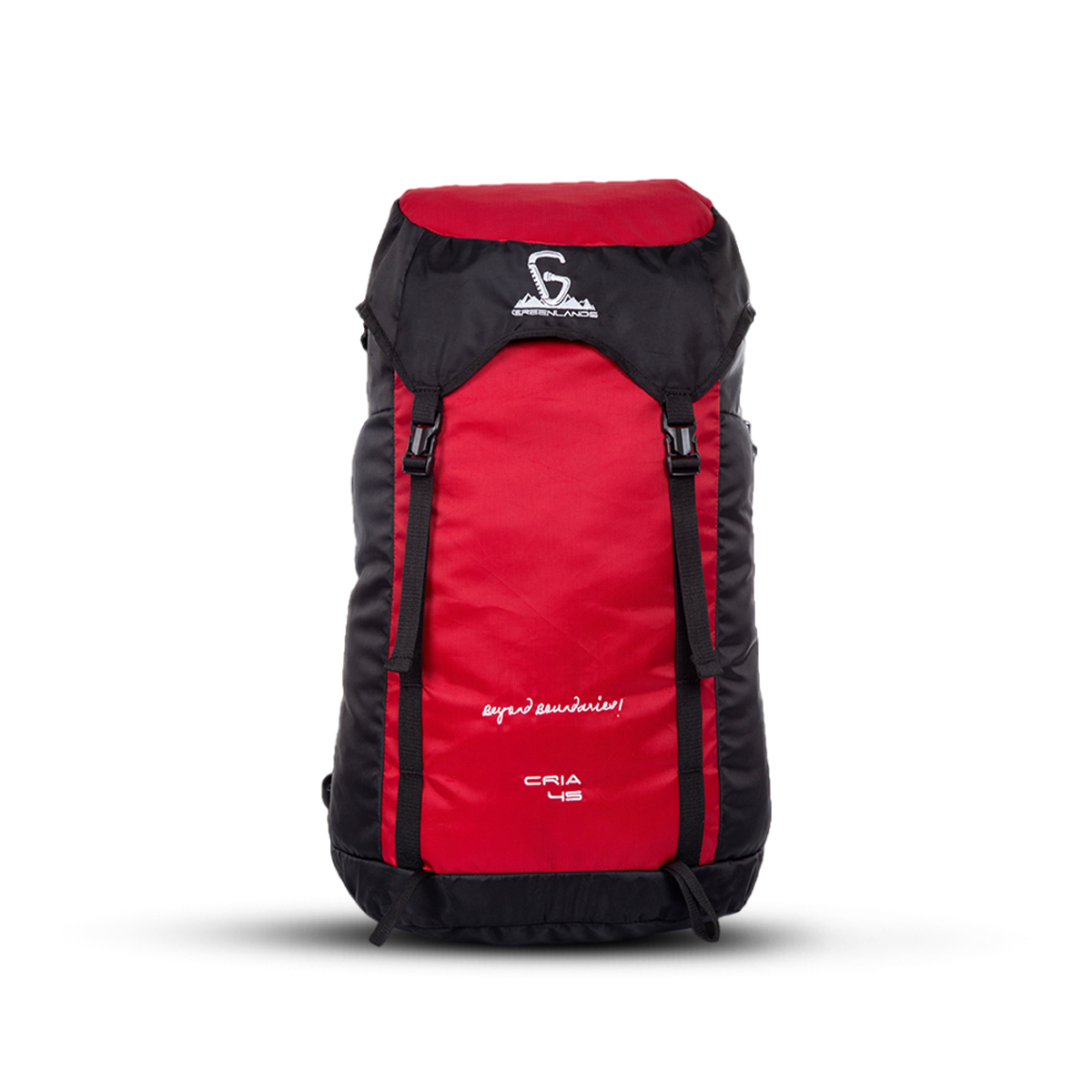 Greenlands Cria Adventure Travel Rucksack Bag Red Color 55 Litres