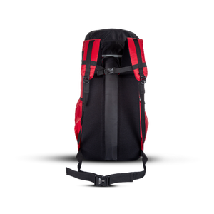 Greenlands Cria Adventure Travel Rucksack Bag Red Color 55 Litres Back side View