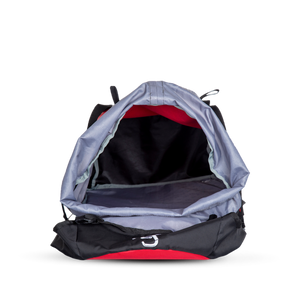 Greenlands Cria Adventure Travel Rucksack Bag Red Color 55 Litres Inside View