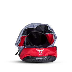 Greenlands Cria Adventure Travel Rucksack Bag Red Color 55 Litres Inside View