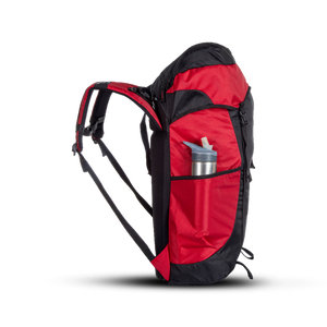 Greenlands Cria Adventure Travel Rucksack Bag Red Color 55 Litres side View