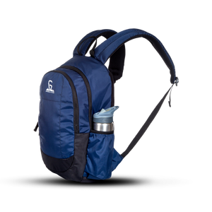 Greenlands Dyno Campus Backpack Navy Color Side View