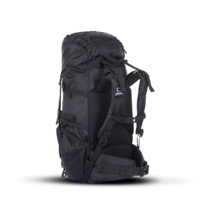 Greenlands Globo Adventure Rucksack Black Color 45 Litres Backside View