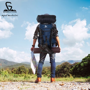 Greenlands Globo Adventure Rucksack Navy Color 45 Litres Real View