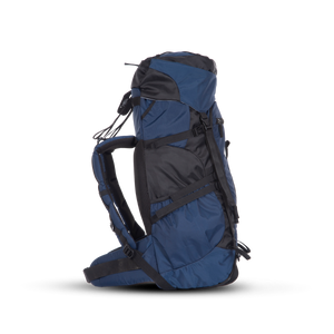 Greenlands Globo Adventure Rucksack Navy Color 45 Litres Side View