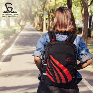 Greenlands Inferno Campus Backpack Black Color