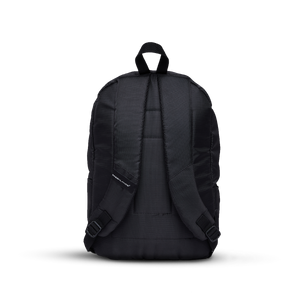 Greenlands Kangaroo Campus Backpack Black Color Backside View