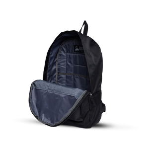 Greenlands Kangaroo Campus Backpack Black Color Inside View