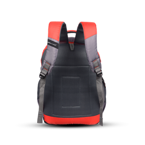 Greenlands Martian Laptop Work Backpack Grey Color Backside View