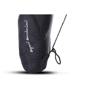 Greenlands Packable Backpack Black Color for Outdoor adventures Closer View