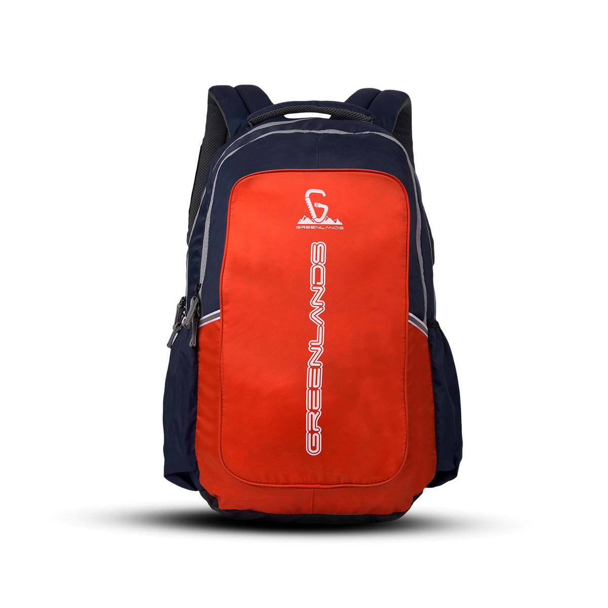 Greenlands Torpedo Laptop Work Backpack Orange Color