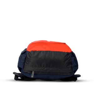 Greenlands Torpedo Laptop Work Backpack Orange Color Bottom View