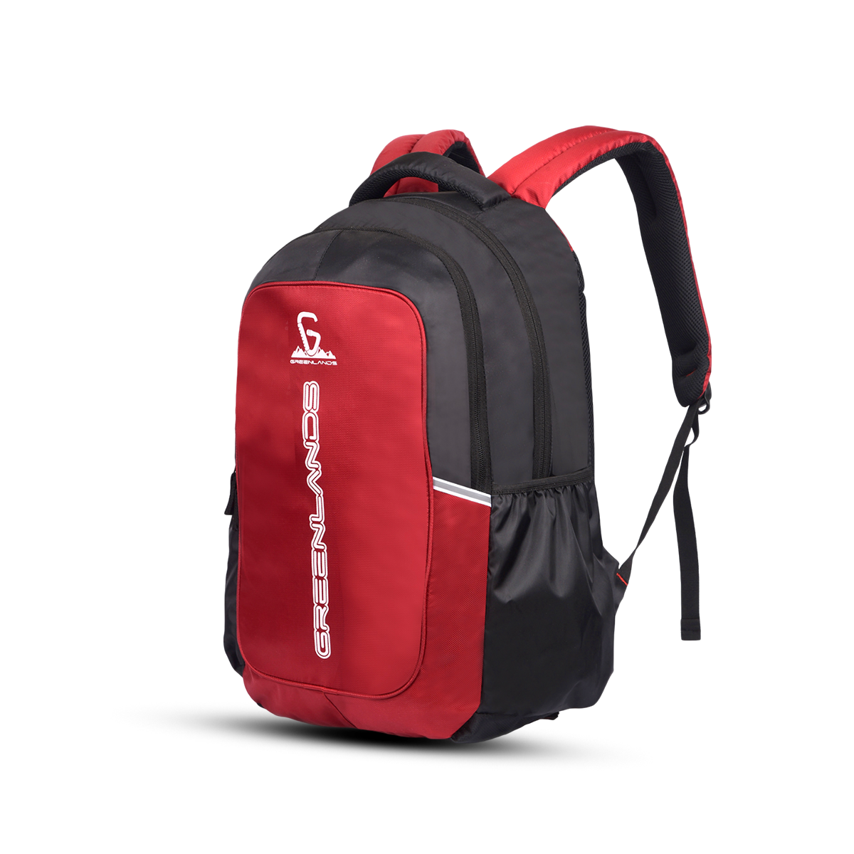 Greenlands Torpedo Laptop Work Backpack Red Color