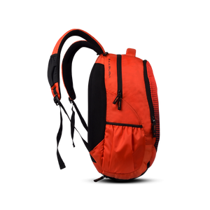 Greenlands Vignette Campus Backpack Orange Color Side View