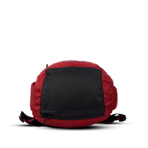 Greenlands Vignette Campus Backpack Red Color Bottom View