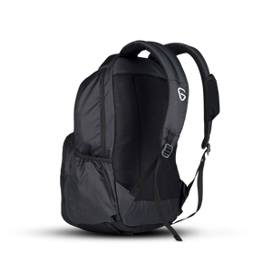 Greenlands Ziggy Laptop Work Backpack Dark Grey Color Backside View