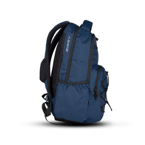 Greenlands Ziggy Laptop Work Backpack Navy Color Side View