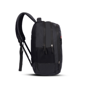 Greenlands Zipster Laptop Work Backpack Black Color Side View