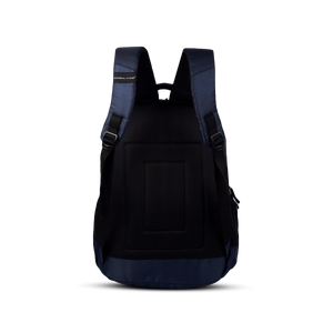 Greenlands Zipster Work Backpack Navy Color Backside View