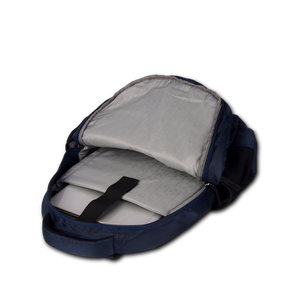 Greenlands Zipster Work Backpack Navy Color Inside View
